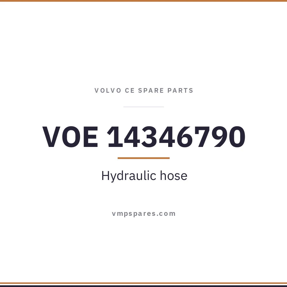 VOE 14346790 – Hydraulic hose