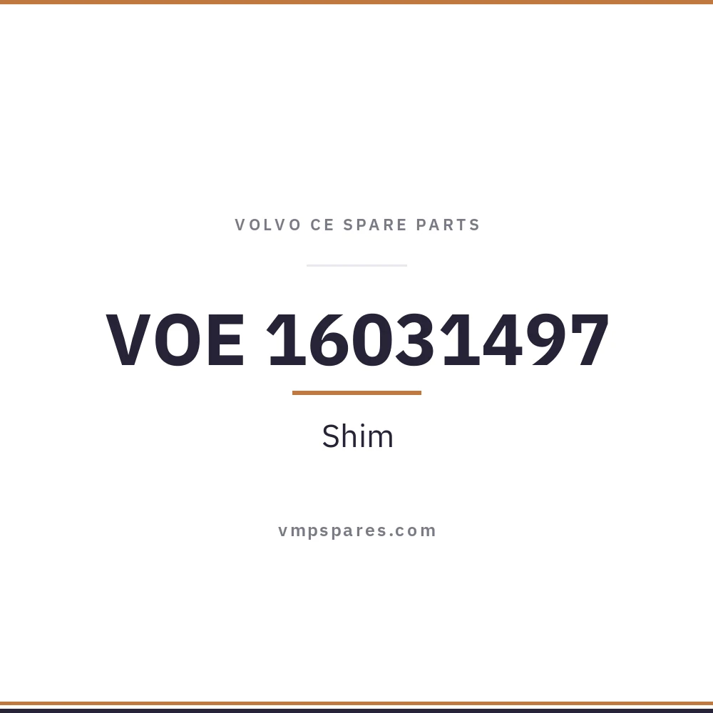 VOE 16031497 – Shim