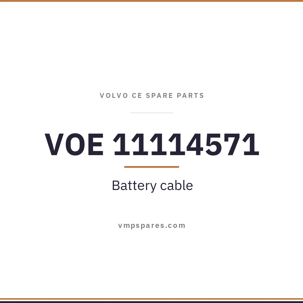 VOE 11114571 – Battery cable