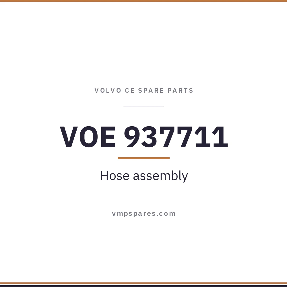 VOE 937711 – Hose assembly