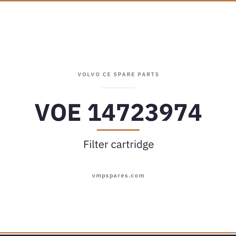 VOE 14723974 – Filter cartridge