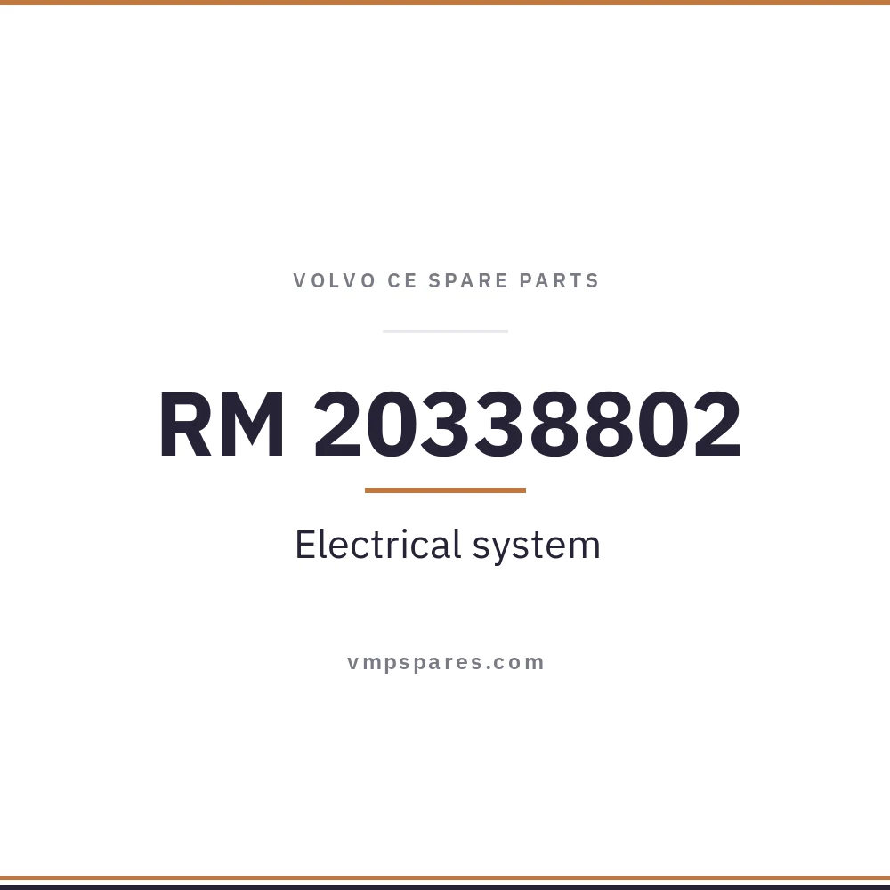 RM 20338802 – Electrical system