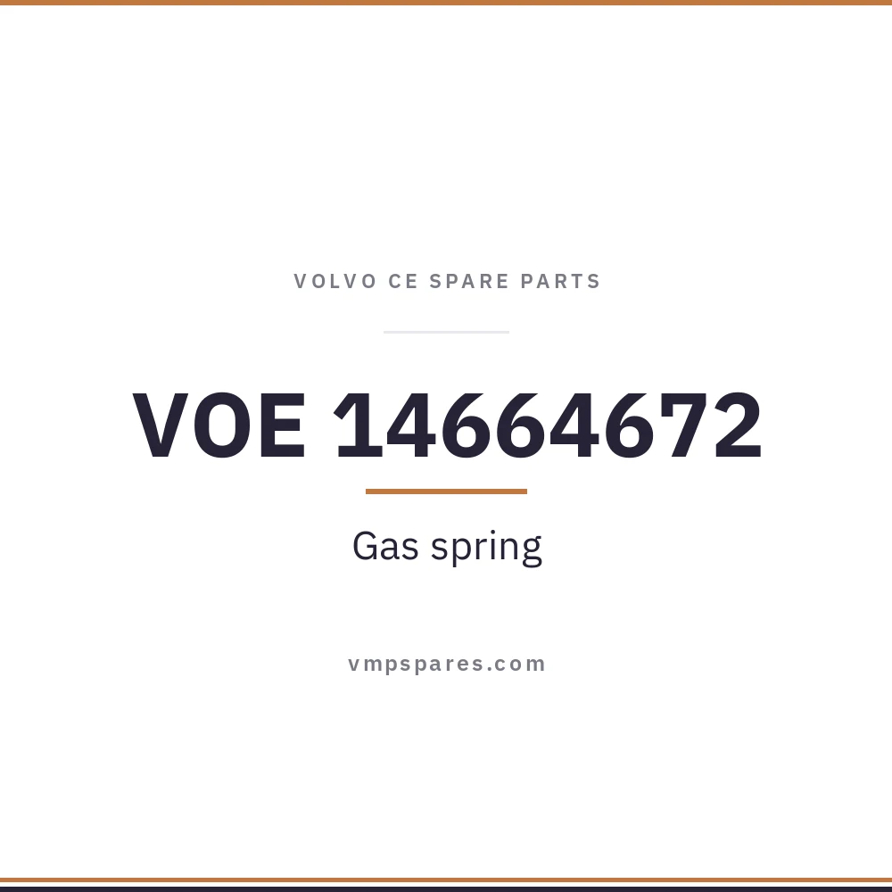 VOE 14664672 – Gas spring