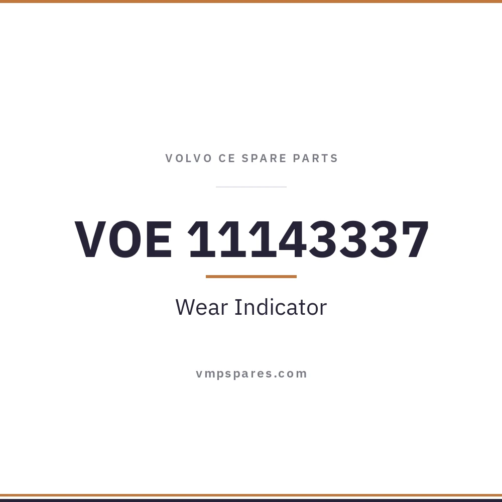 VOE 11143337 – Wear Indicator