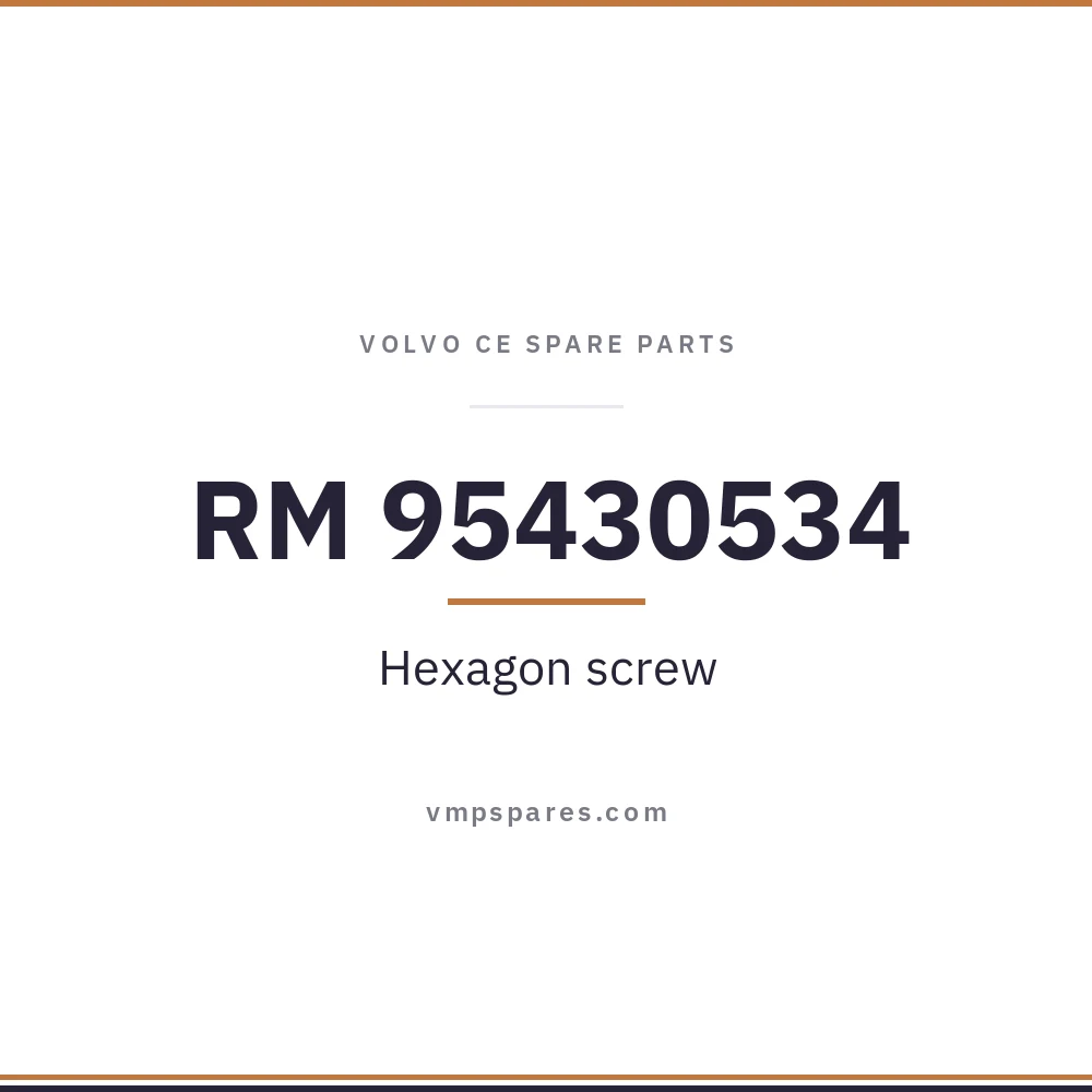 RM 95430534 – Hexagon screw