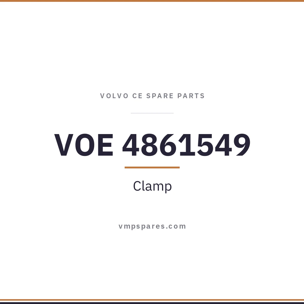 VOE 4861549 – Clamp