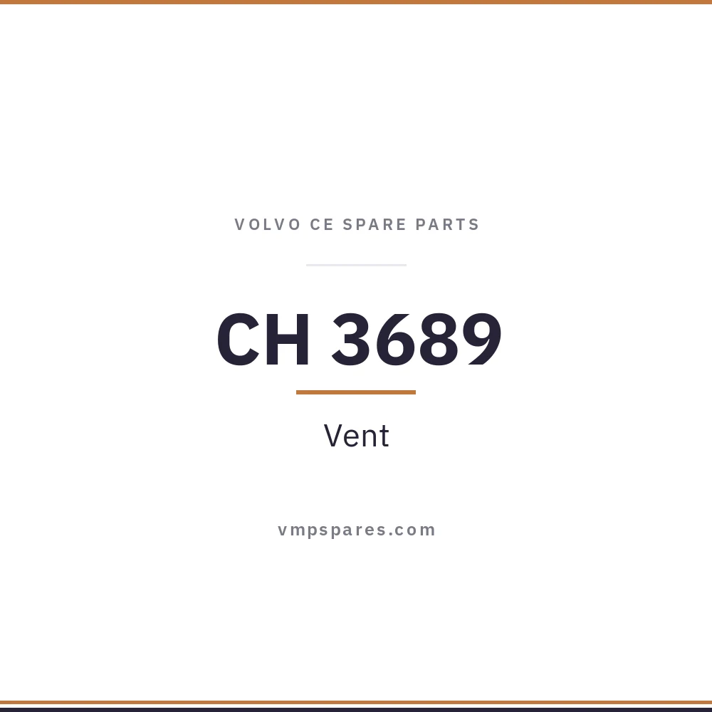 CH 3689 – Vent