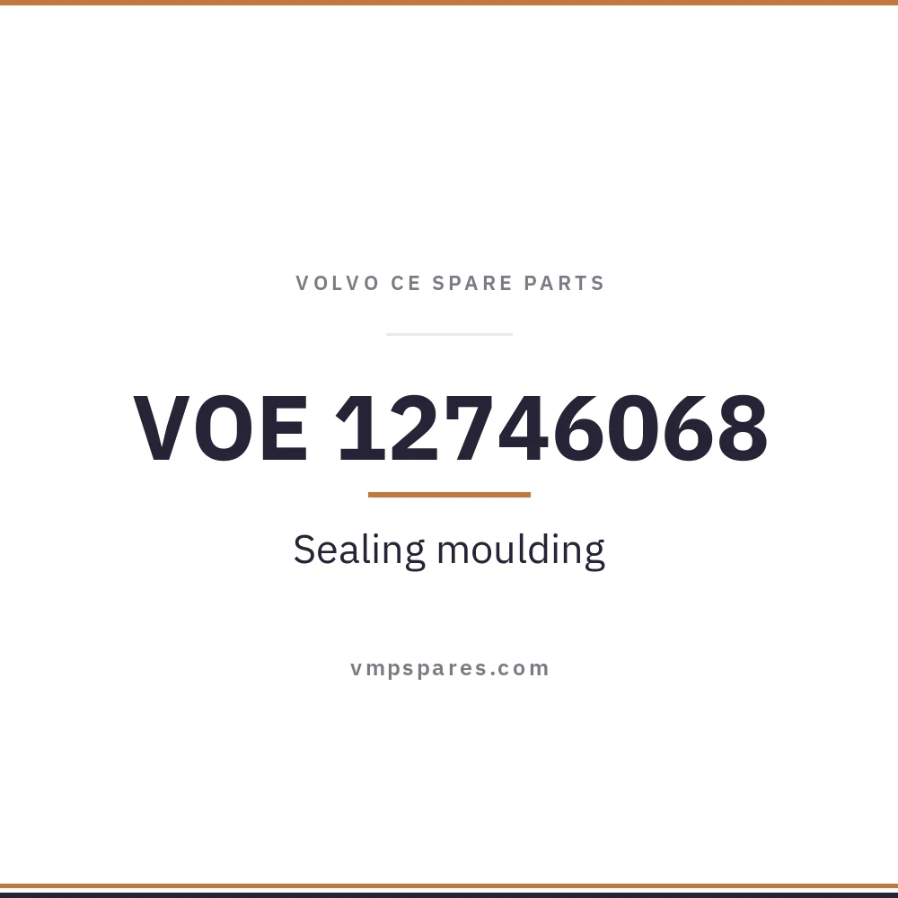 VOE 12746068 – Sealing moulding
