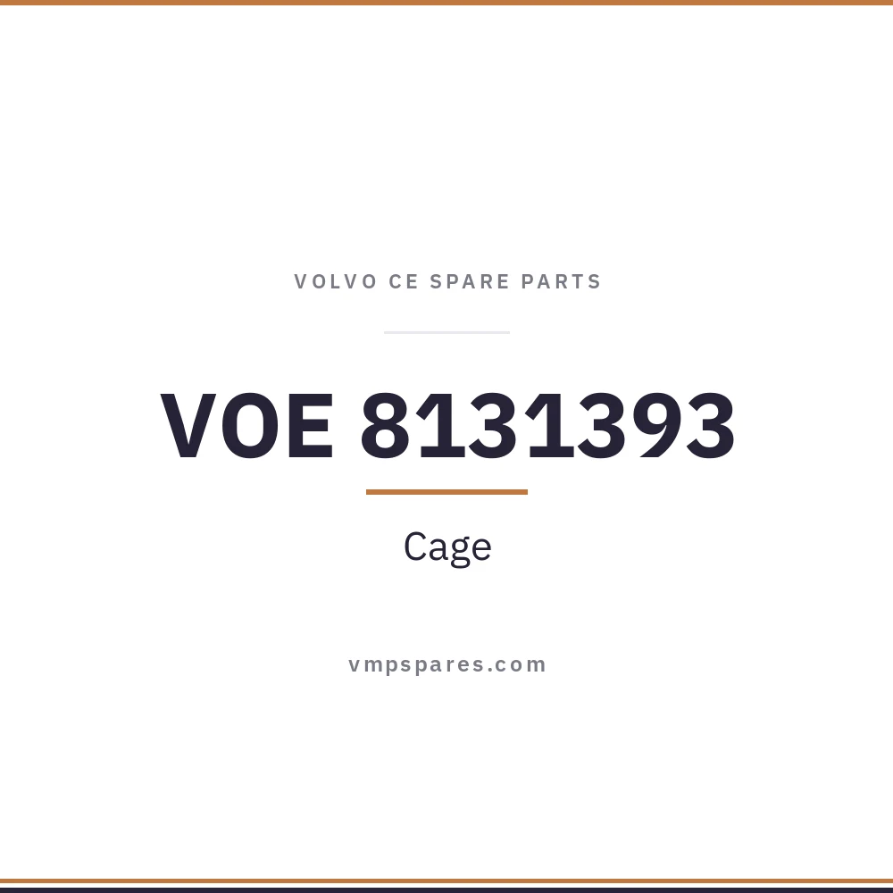 VOE 8131393 – Cage