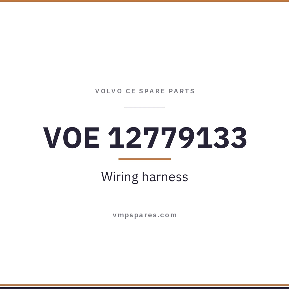 VOE 12779133 – Wiring harness