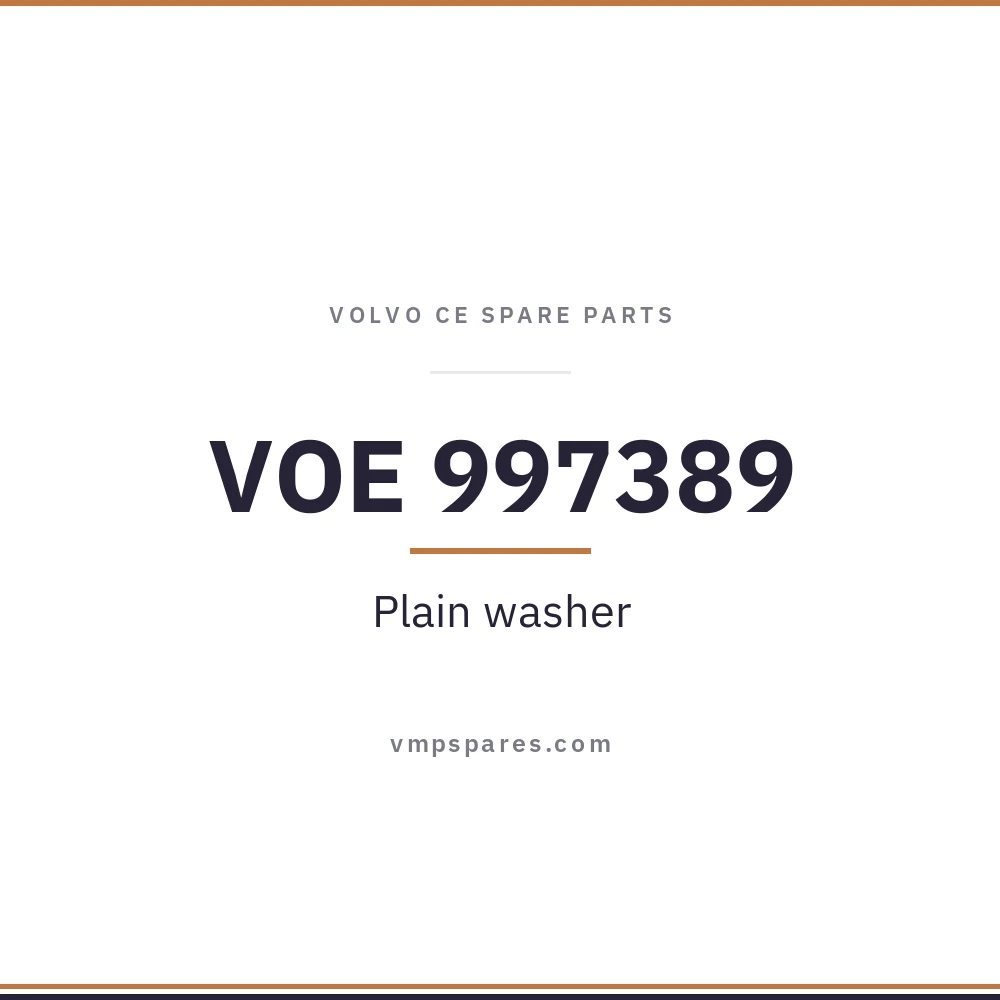 VOE 997389 – Plain washer