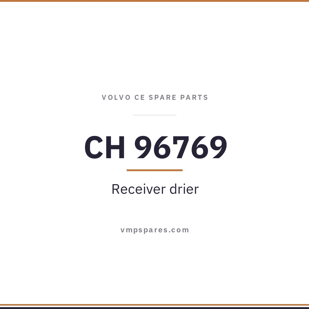 CH 96769 – Receiver drier