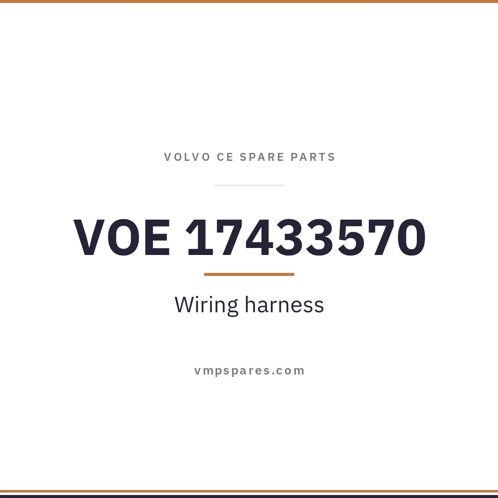VOE 17433570 – Wiring harness