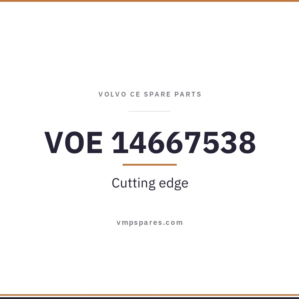 VOE 14667538 – Cutting edge