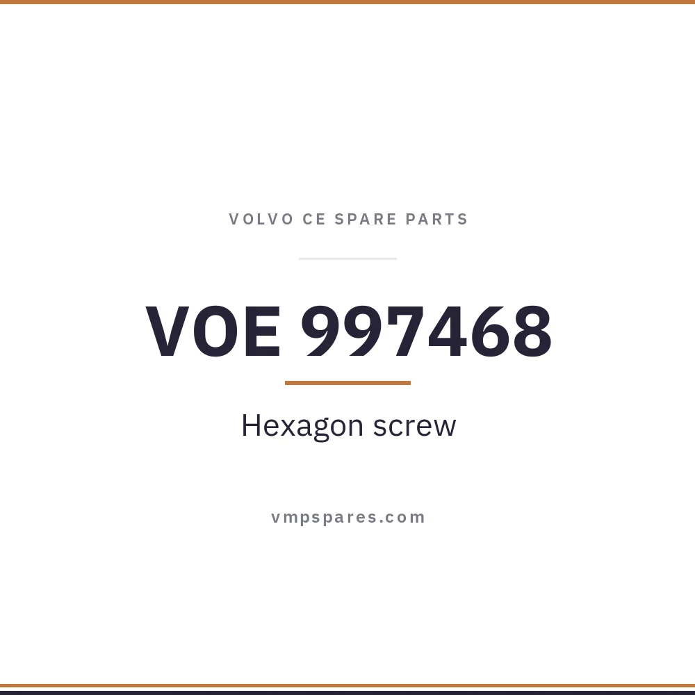 VOE 997468 – Hexagon screw