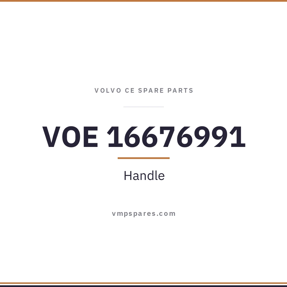 VOE 16676991 – Handle