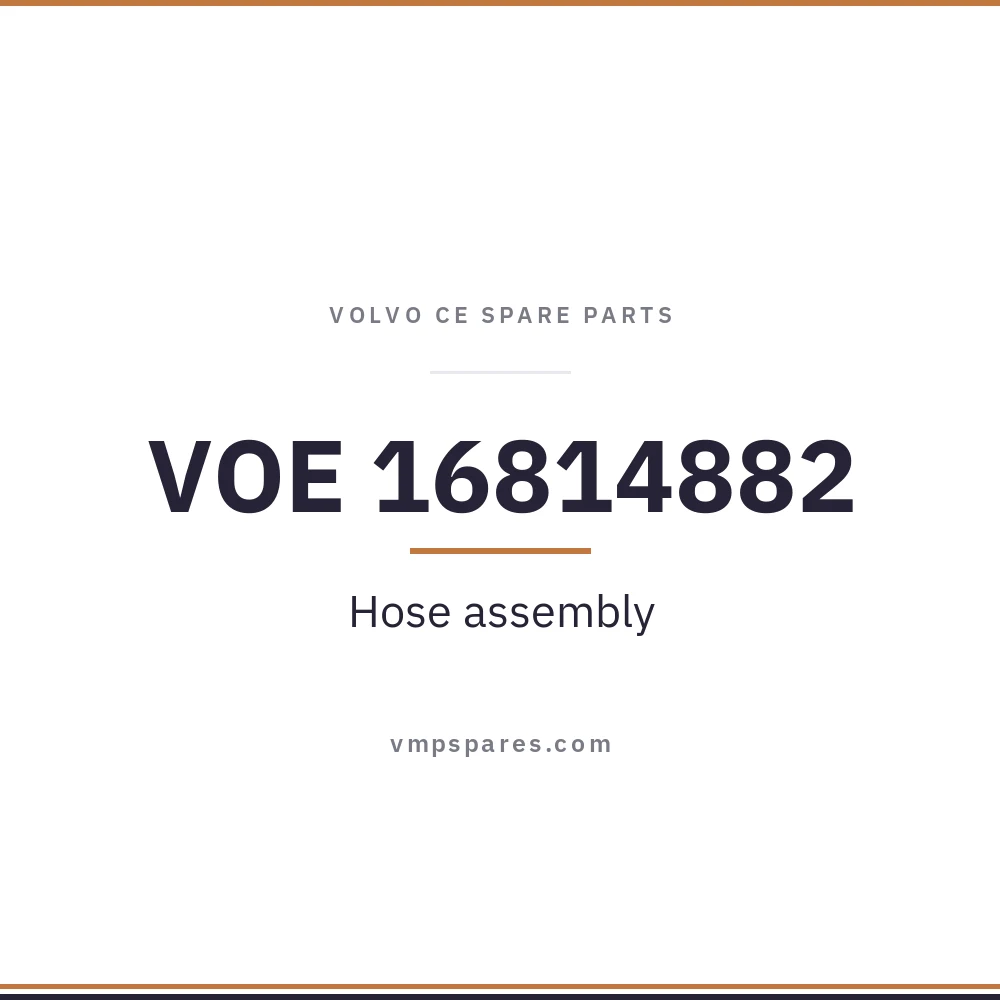 VOE 16814882 – Hose assembly