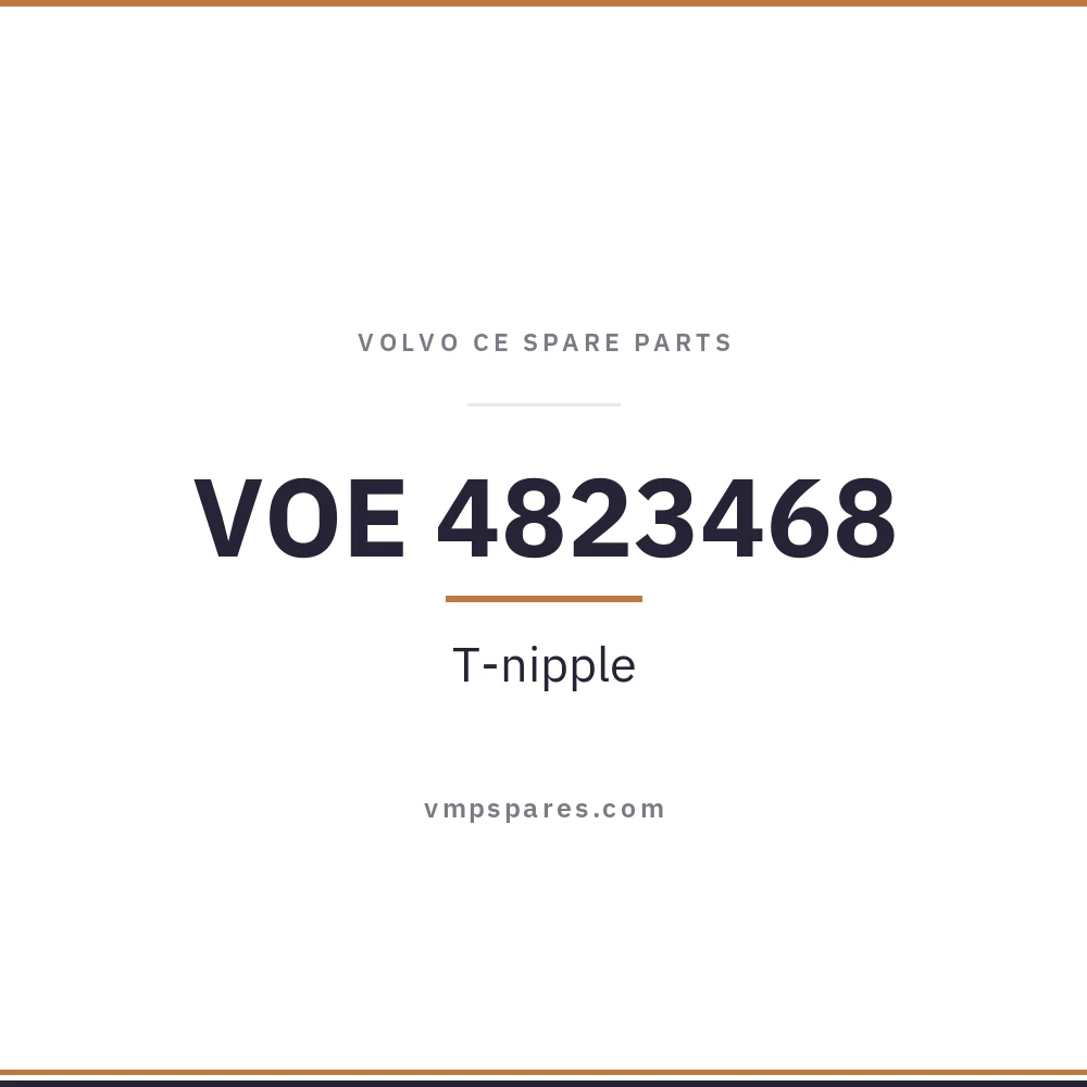 VOE 4823468 – T-nipple
