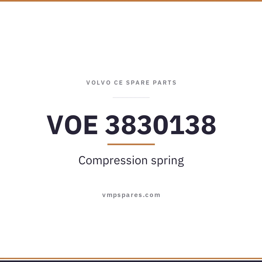 VOE 3830138 – Compression spring