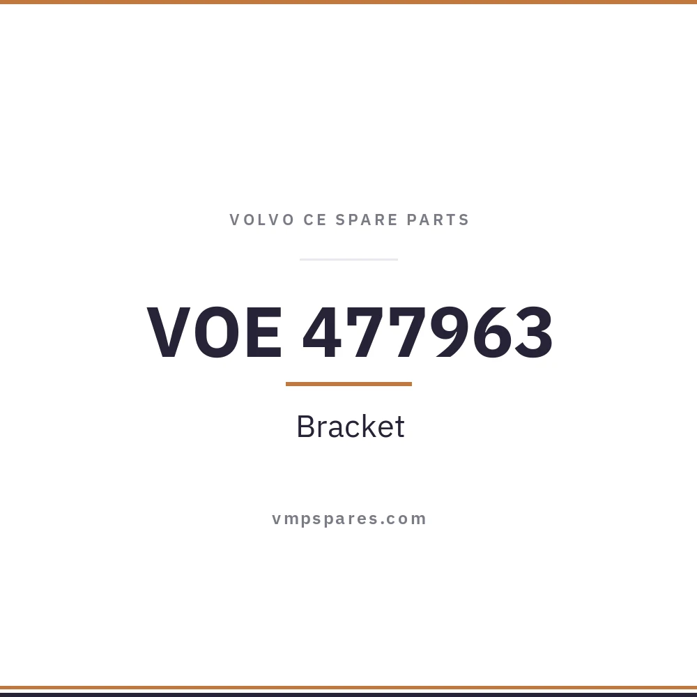 VOE 477963 – Bracket