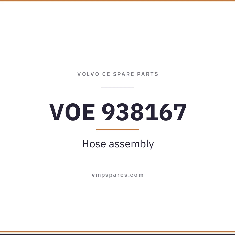 VOE 938167 – Hose assembly