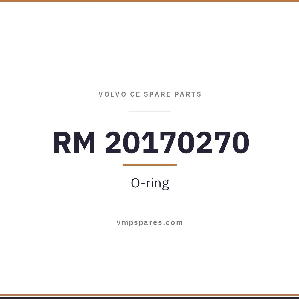 RM 20170270 – O-ring