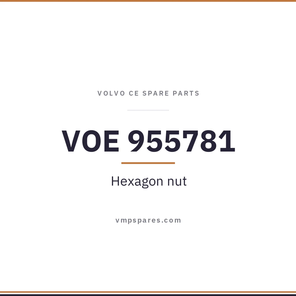 VOE 955781 – Hexagon nut