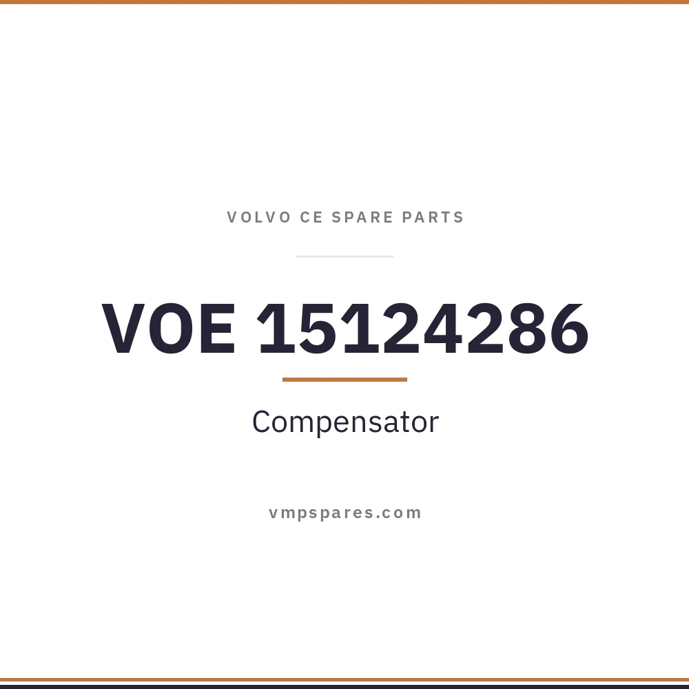 VOE 15124286 – Compensator