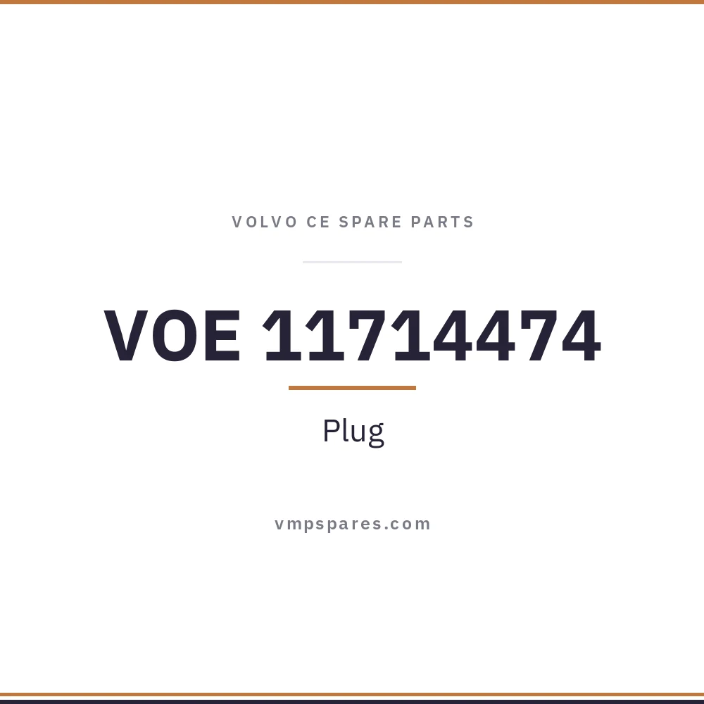 VOE 11714474 – Plug