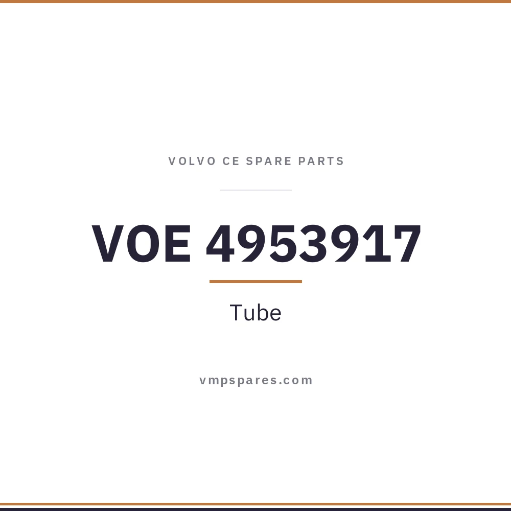 VOE 4953917 – Tube