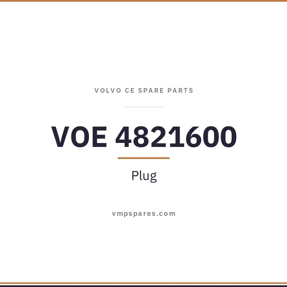 VOE 4821600 – Plug