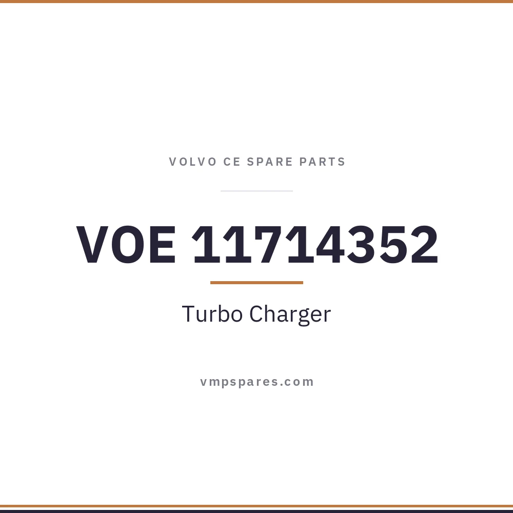 VOE 11714352 – Turbo Charger