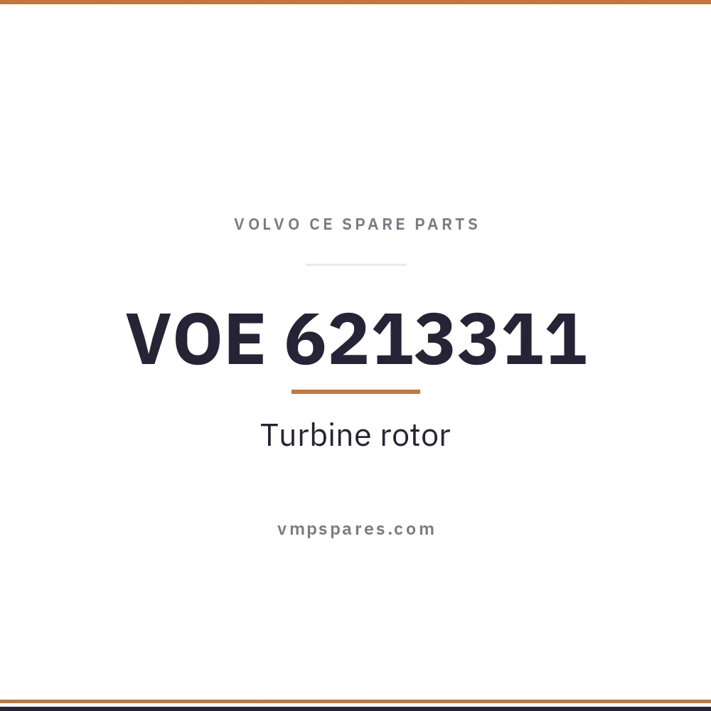 VOE 6213311 – Turbine rotor