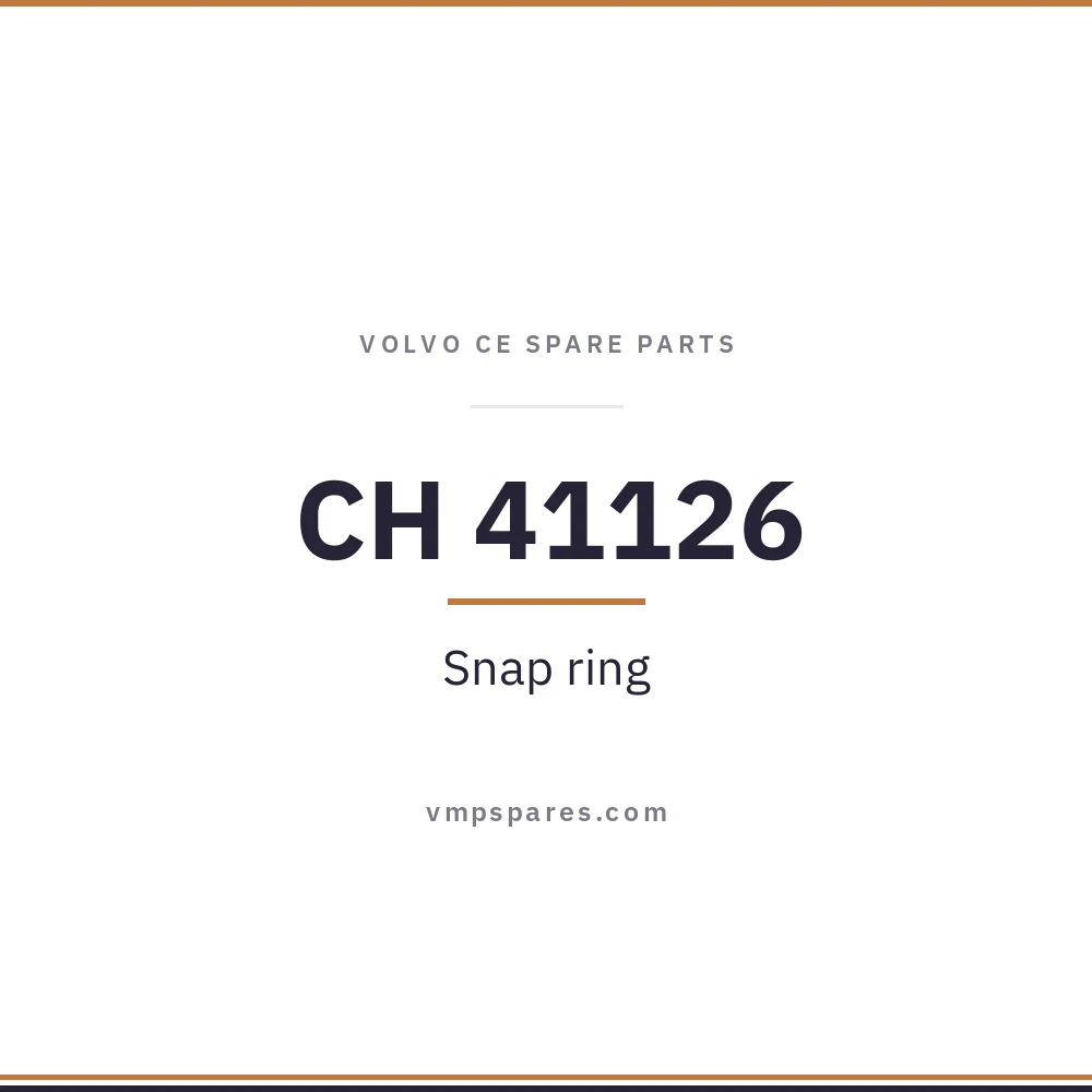 CH 41126 – Snap ring