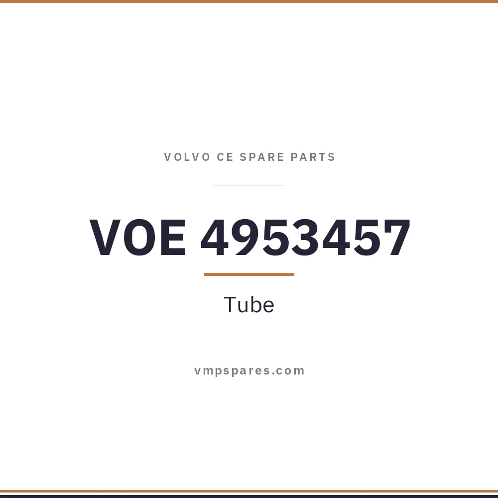 VOE 4953457 – Tube