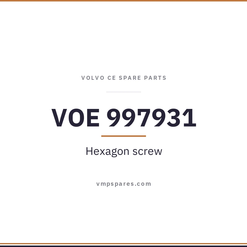 VOE 997931 – Hexagon screw