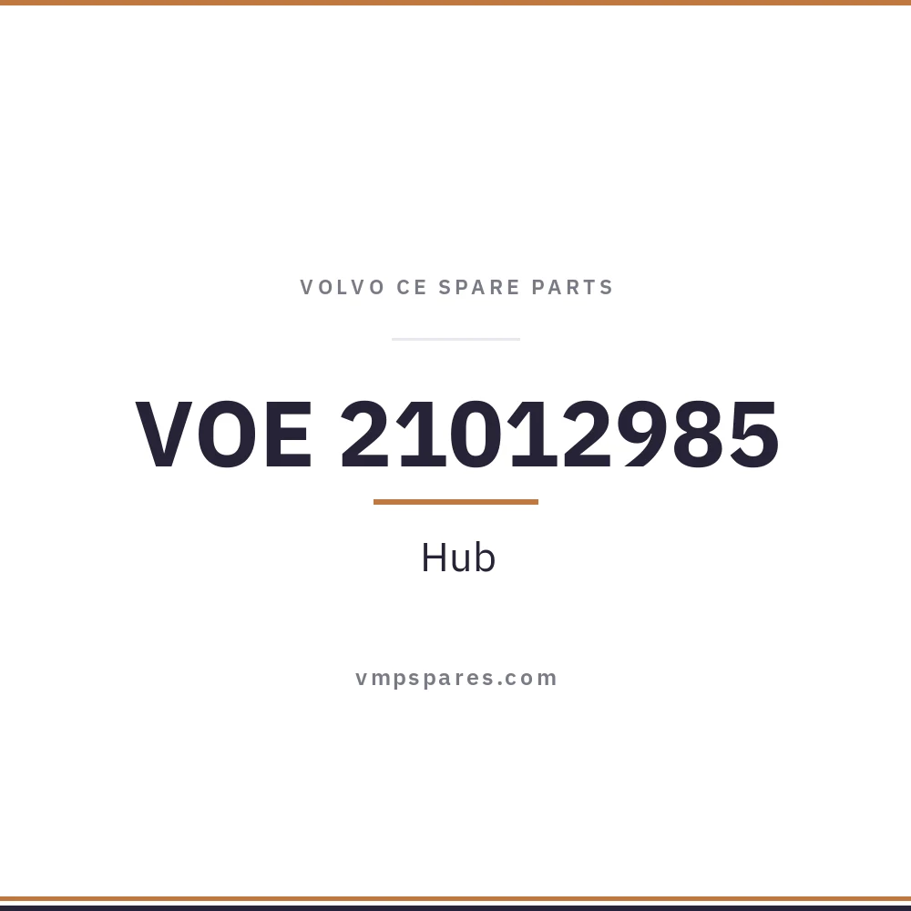 VOE 21012985 – Hub