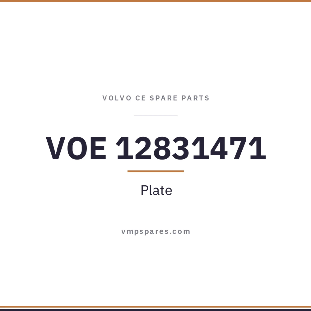 VOE 12831471 – Plate