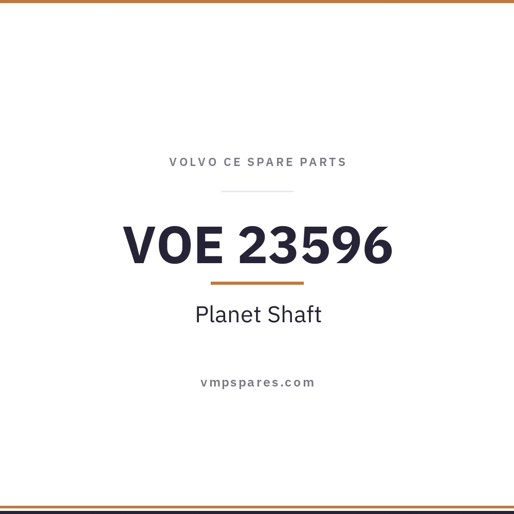 VOE 23596 – Planet Shaft