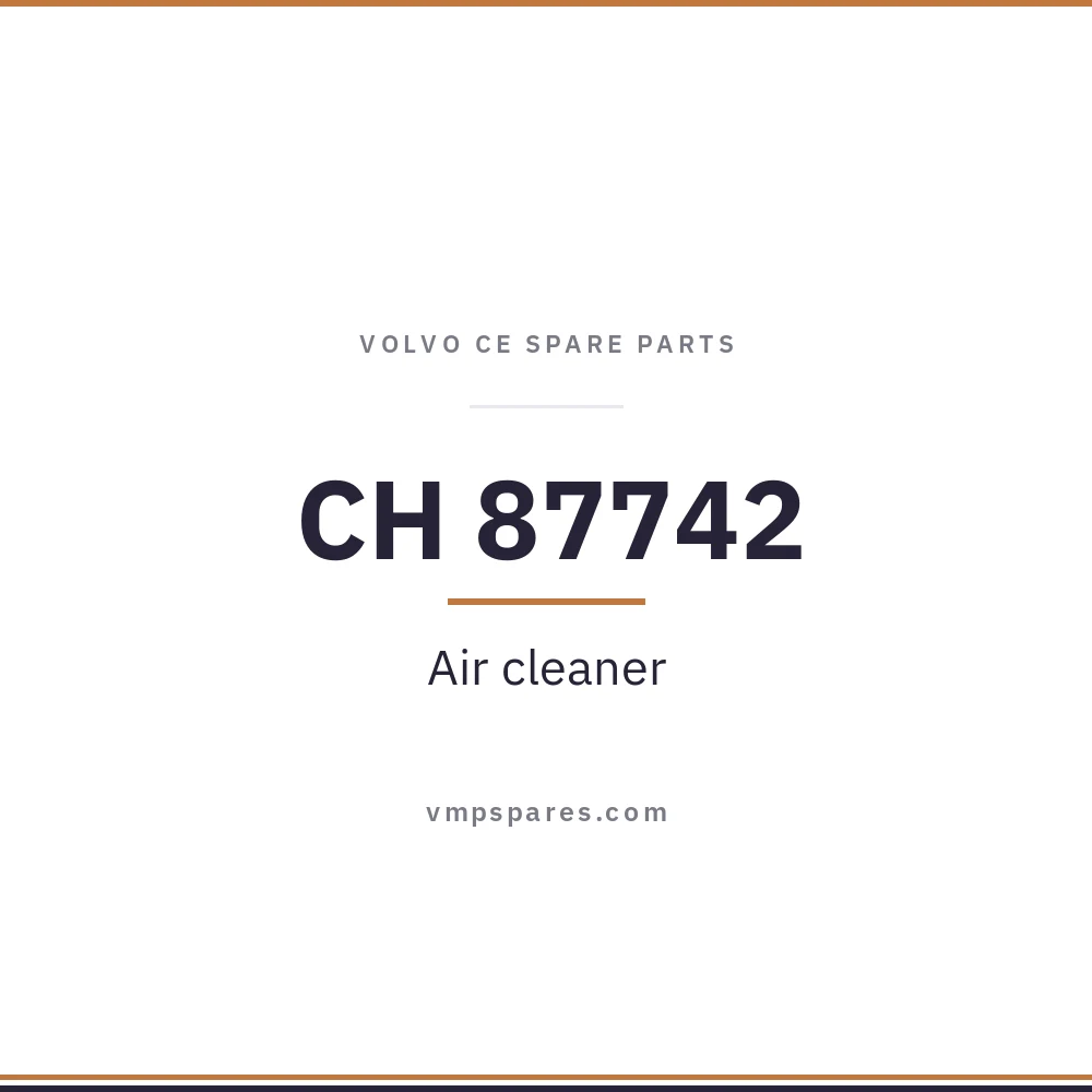 CH 87742 – Air cleaner