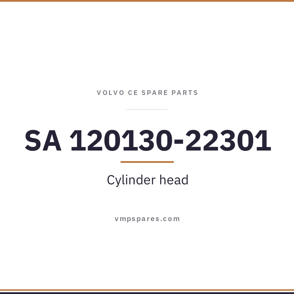 SA 120130-22301 – Cylinder head