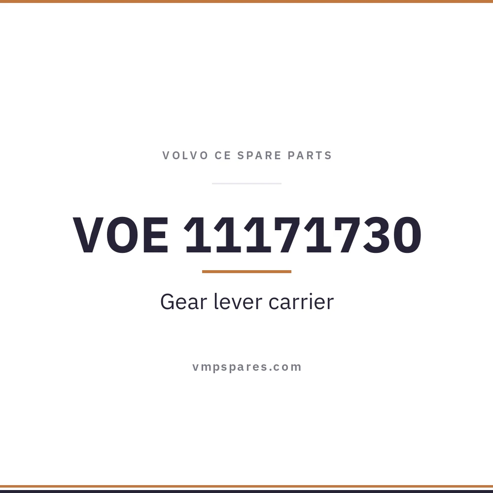 VOE 11171730 – Gear lever carrier