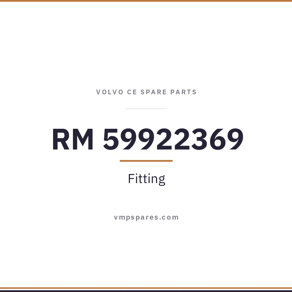 RM 59922369 – Fitting