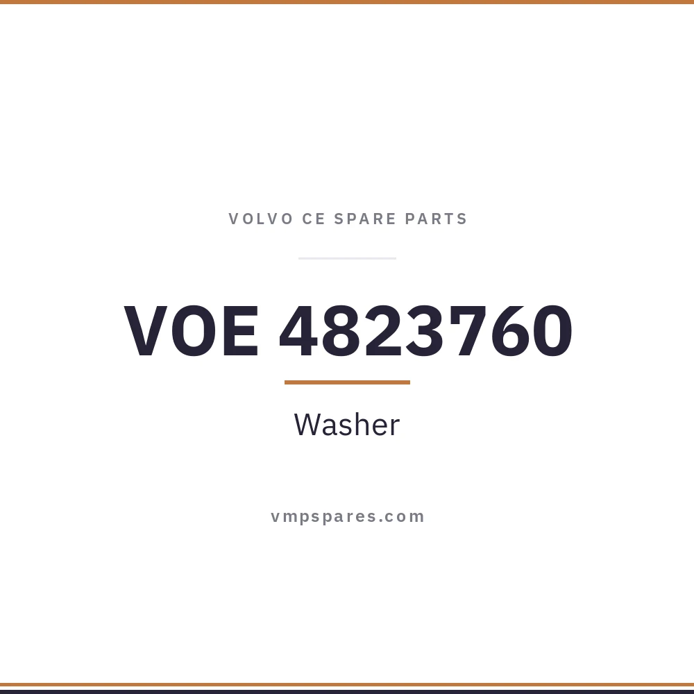 VOE 4823760 – Washer