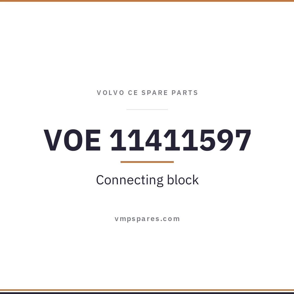 VOE 11411597 – Connecting block