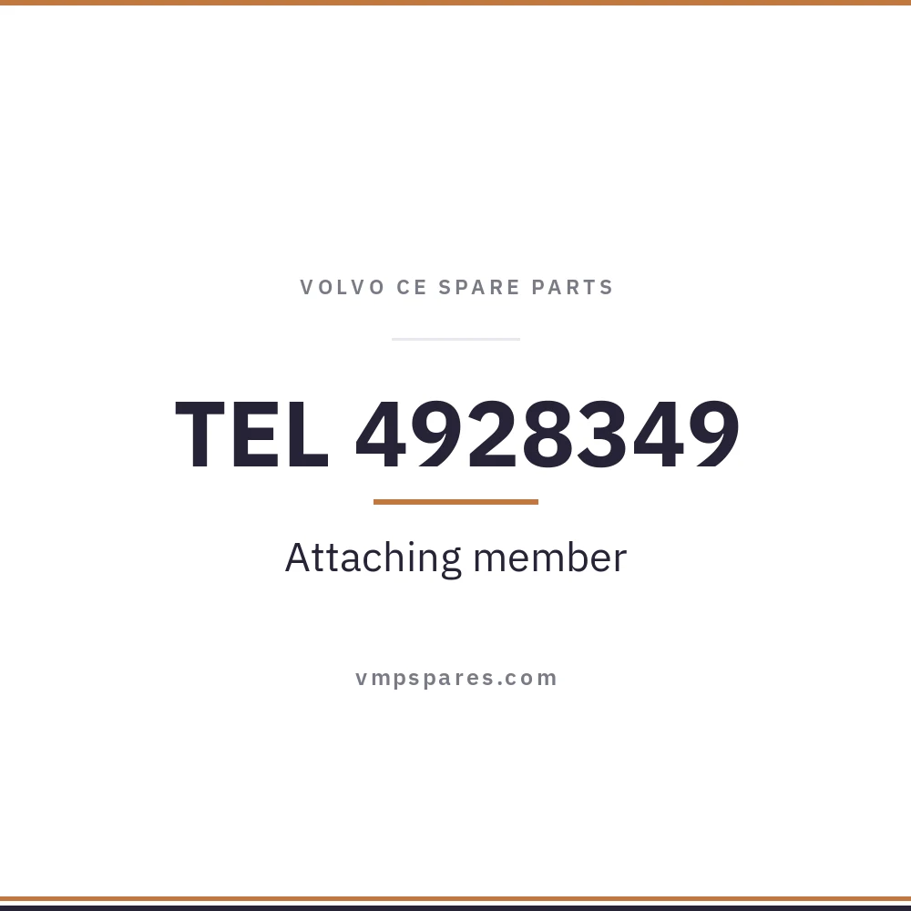 TEL 4928349 – Attaching member
