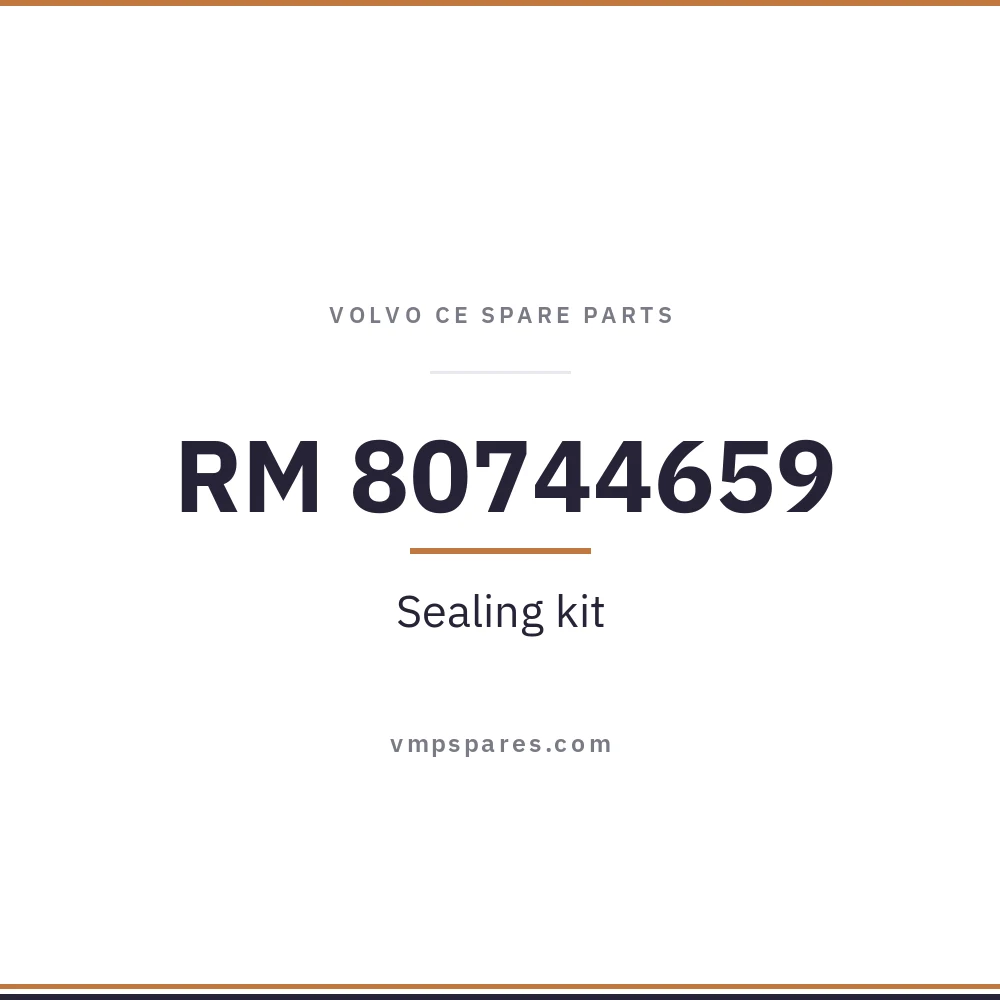 RM 80744659 – Sealing kit