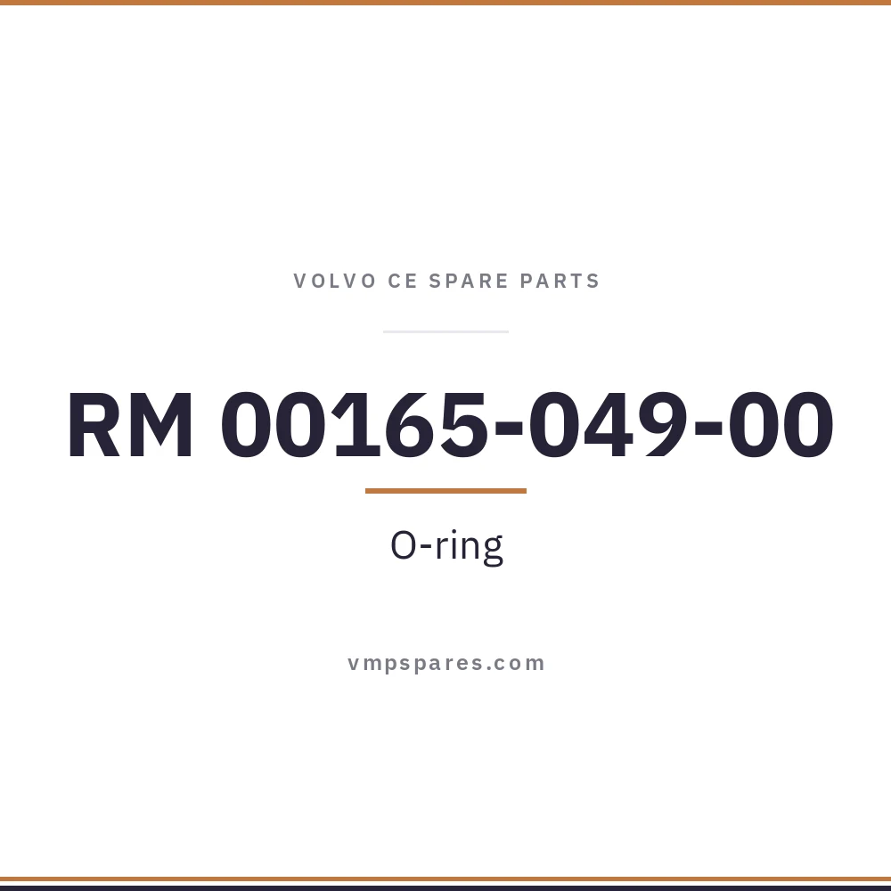 RM 00165-049-00 – O-ring