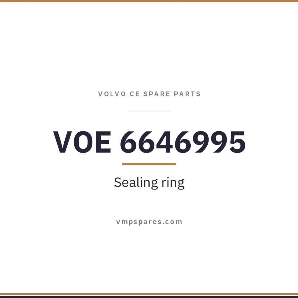 VOE 6646995 – Sealing ring