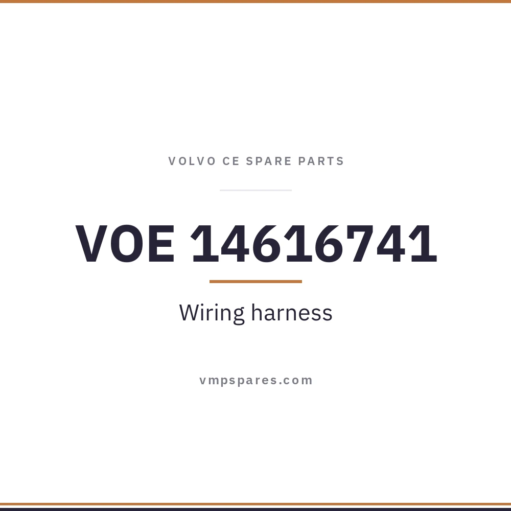 VOE 14616741 – Wiring harness